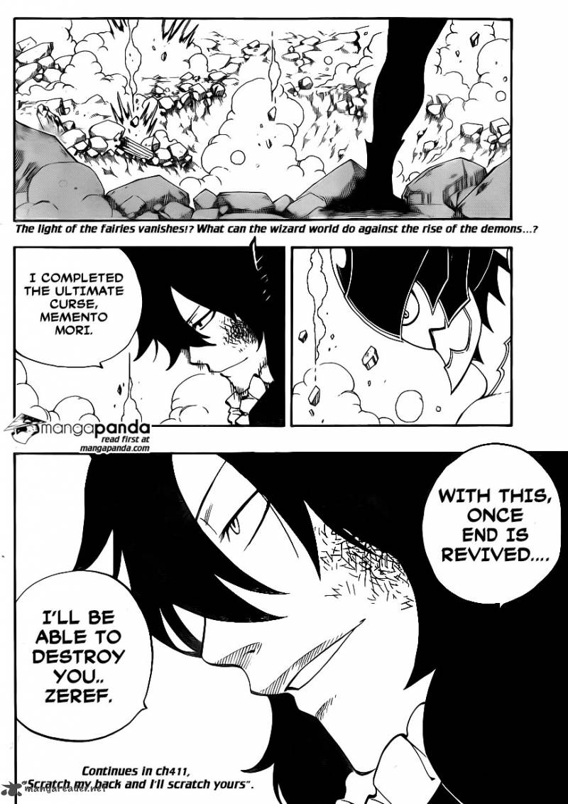 Fairy Tail Chapter 410 Page 21