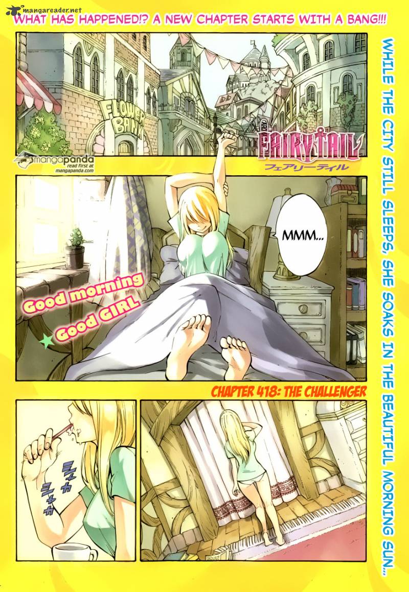 Fairy Tail Chapter 418 Page 1