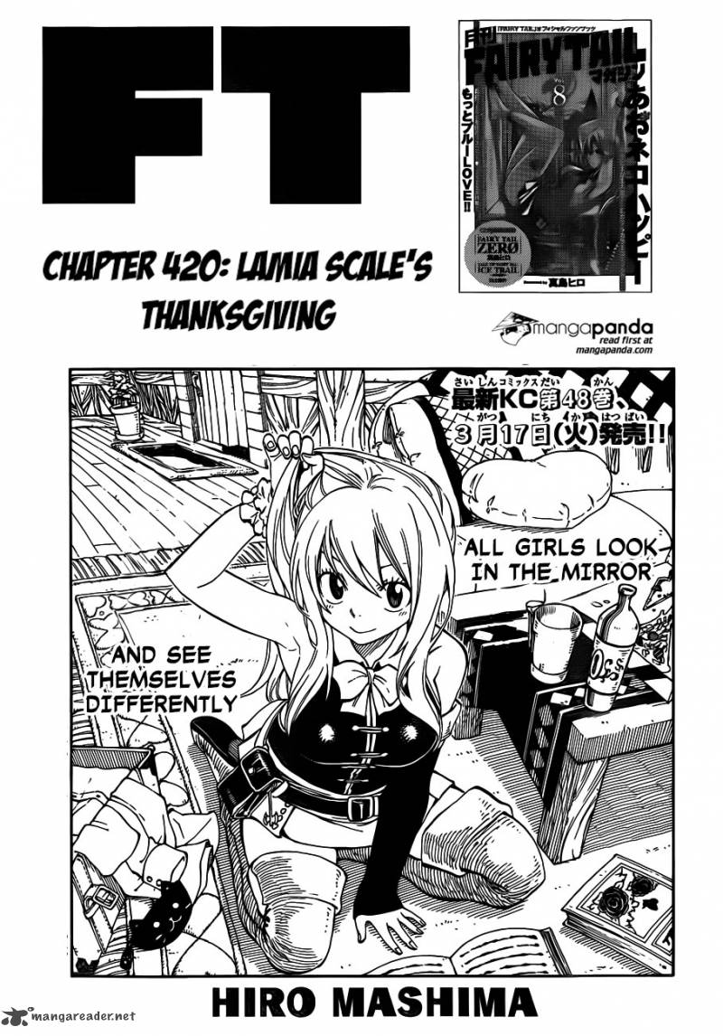 Fairy Tail Chapter 420 Page 1