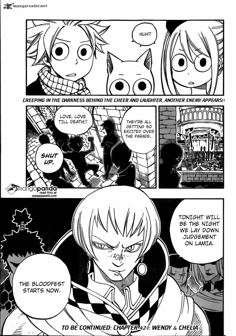 Fairy Tail Chapter 420 Page 18