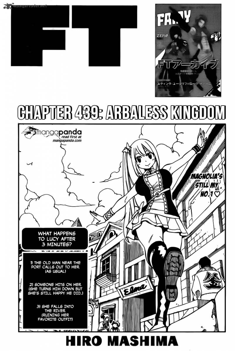 Fairy Tail Chapter 439 Page 1