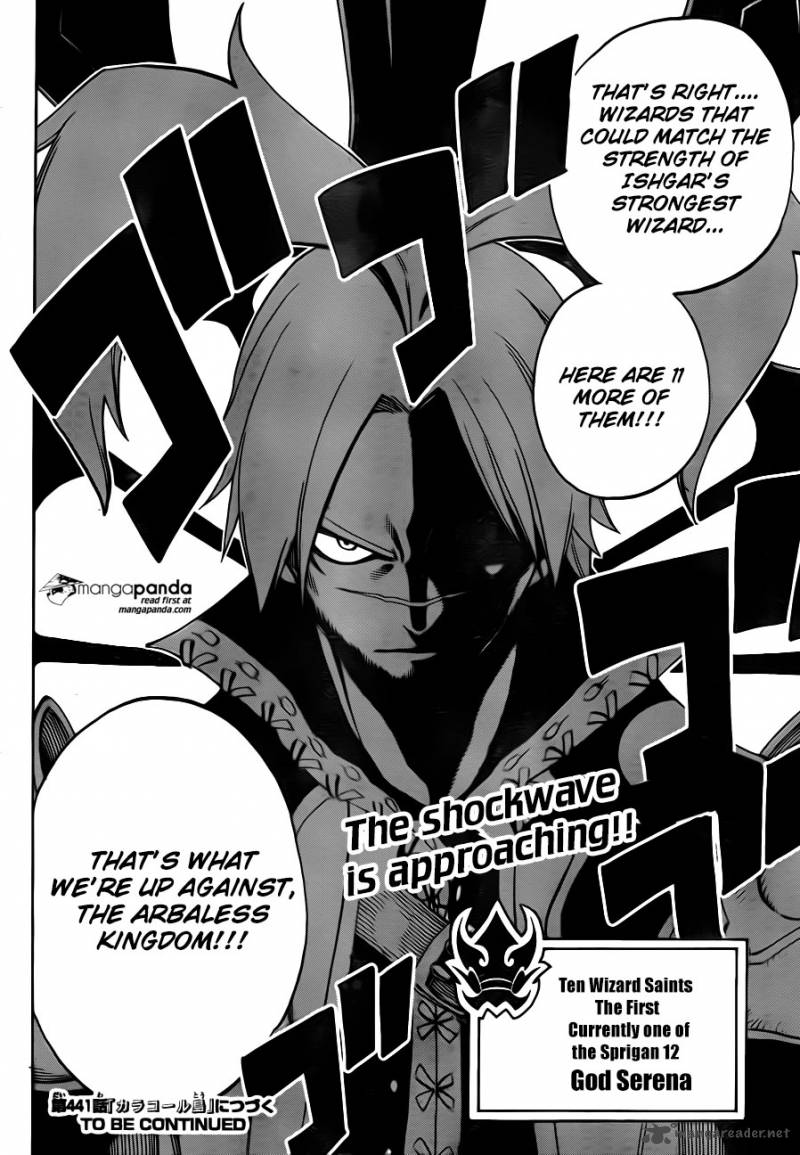 Fairy Tail Chapter 440 Page 20