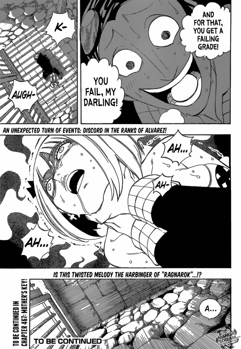 Fairy Tail Chapter 466 Page 21