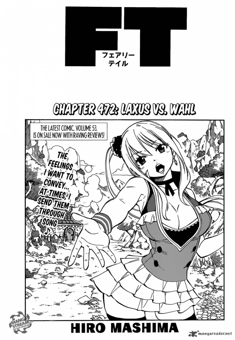 Fairy Tail Chapter 472 Page 1