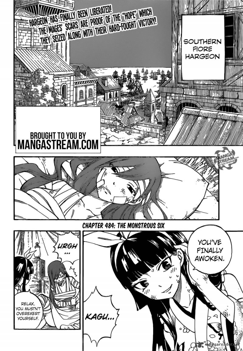 Fairy Tail Chapter 484 Page 4