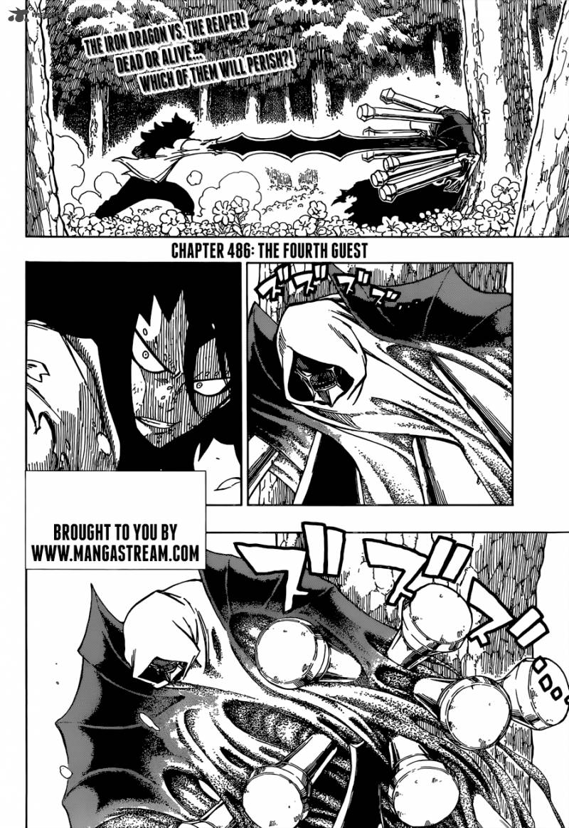Fairy Tail Chapter 486 Page 4