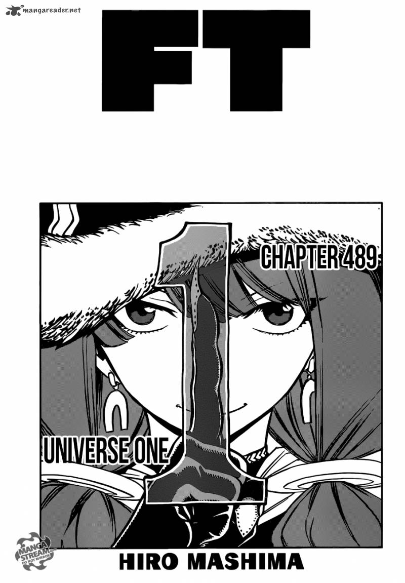 Fairy Tail Chapter 489 Page 1