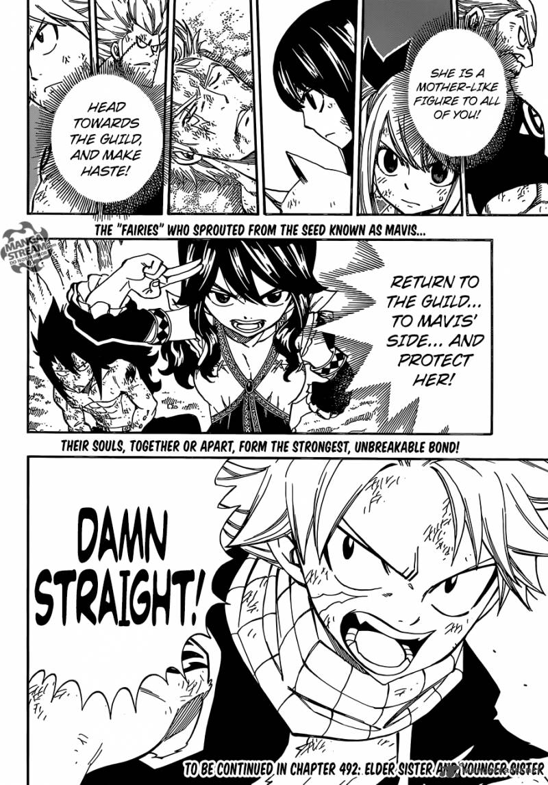 Fairy Tail Chapter 491 Page 22