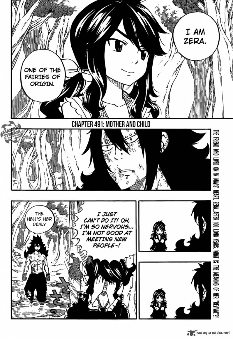 Fairy Tail Chapter 491 Page 4