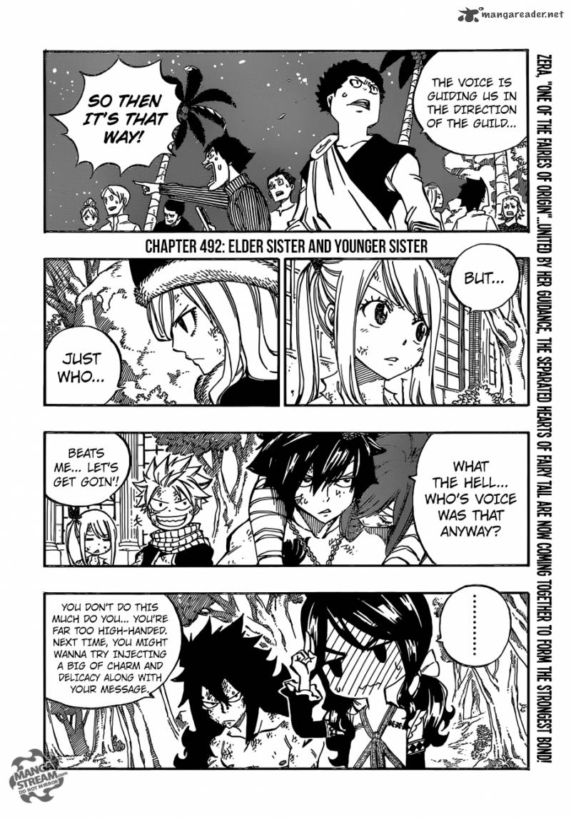 Fairy Tail Chapter 492 Page 4