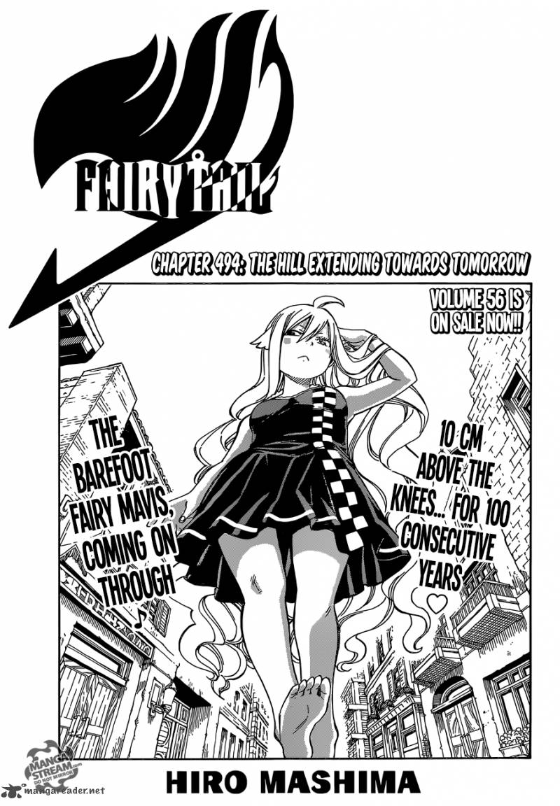 Fairy Tail Chapter 494 Page 1