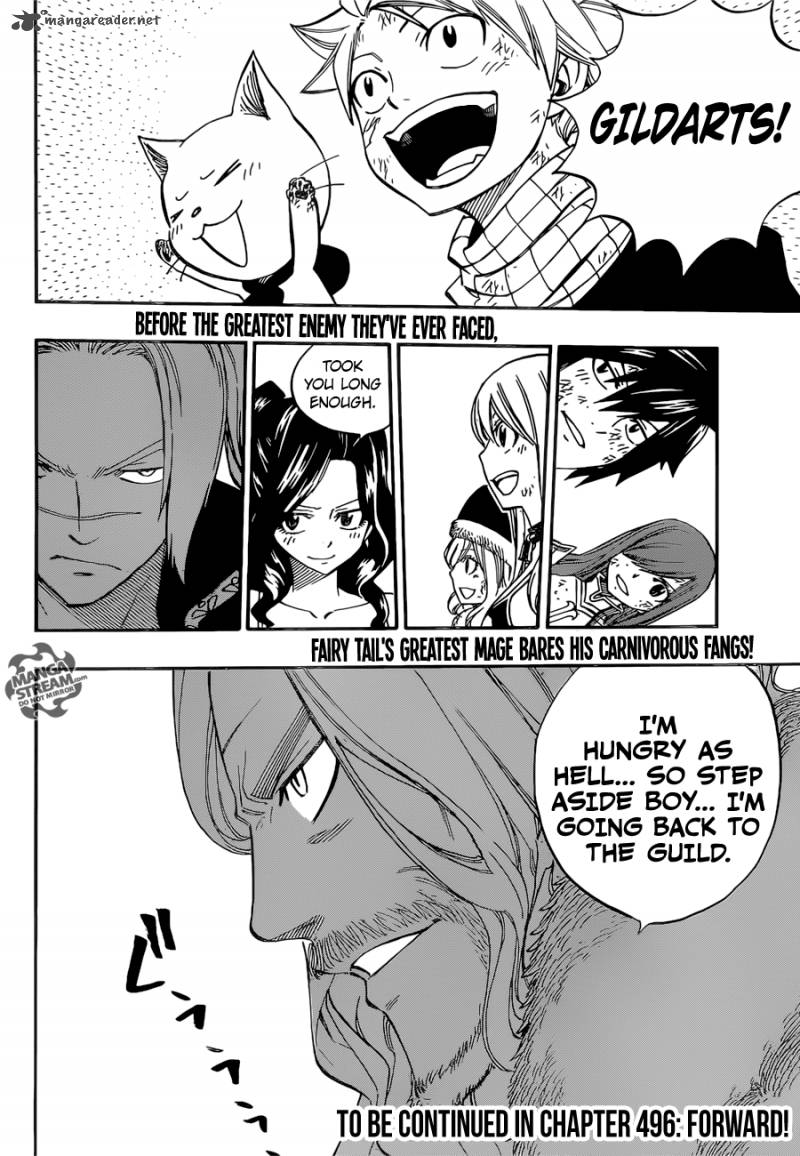 Fairy Tail Chapter 495 Page 24