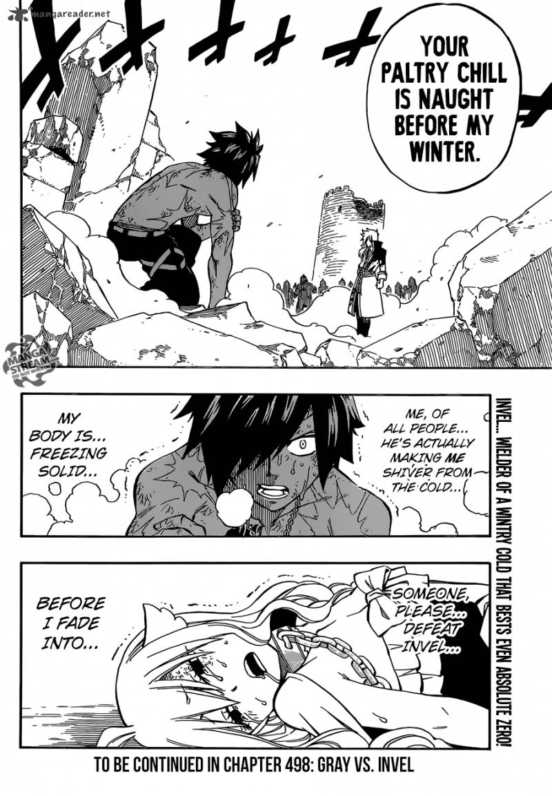 Fairy Tail Chapter 497 Page 22