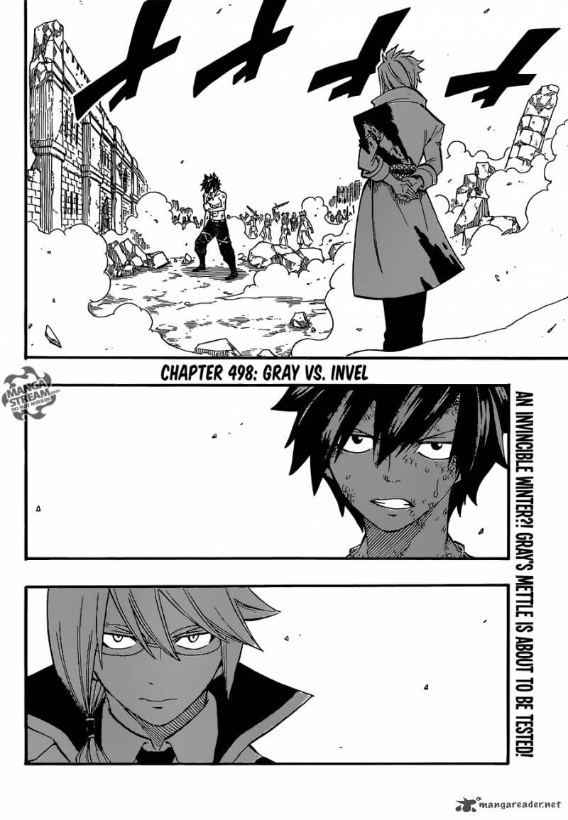 Fairy Tail Chapter 498 Page 4