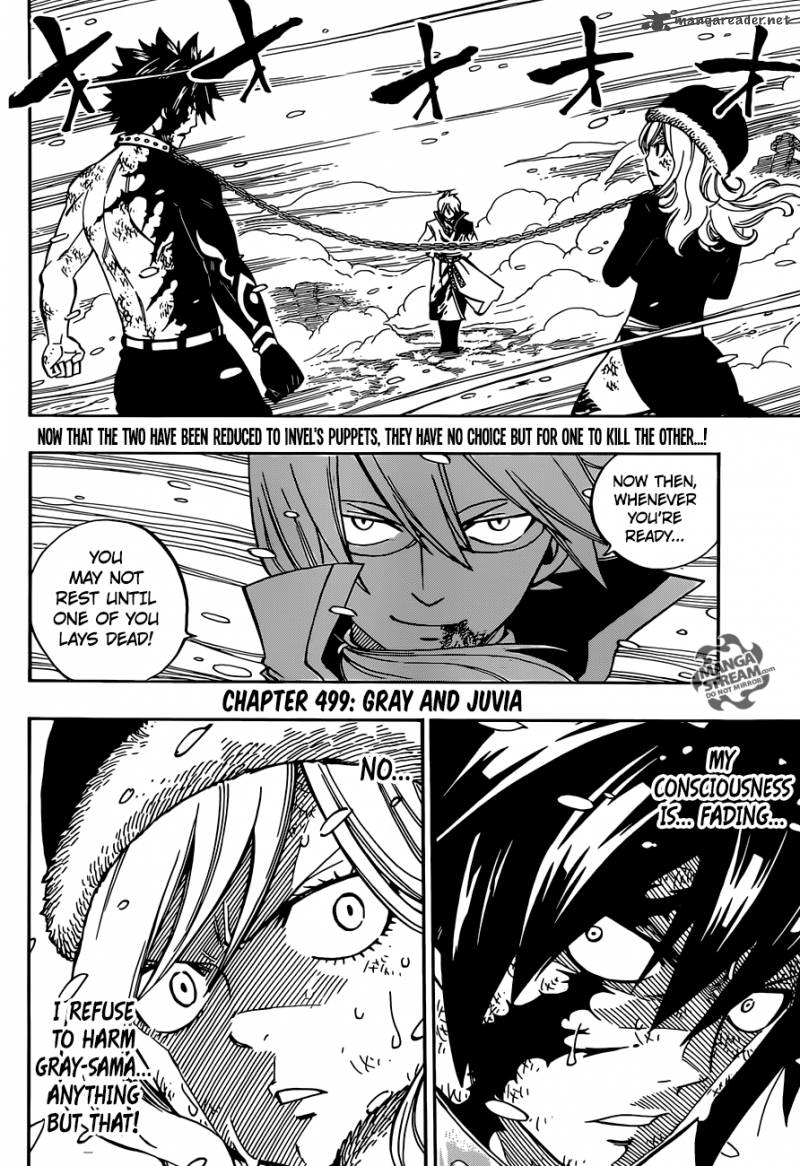 Fairy Tail Chapter 499 Page 4