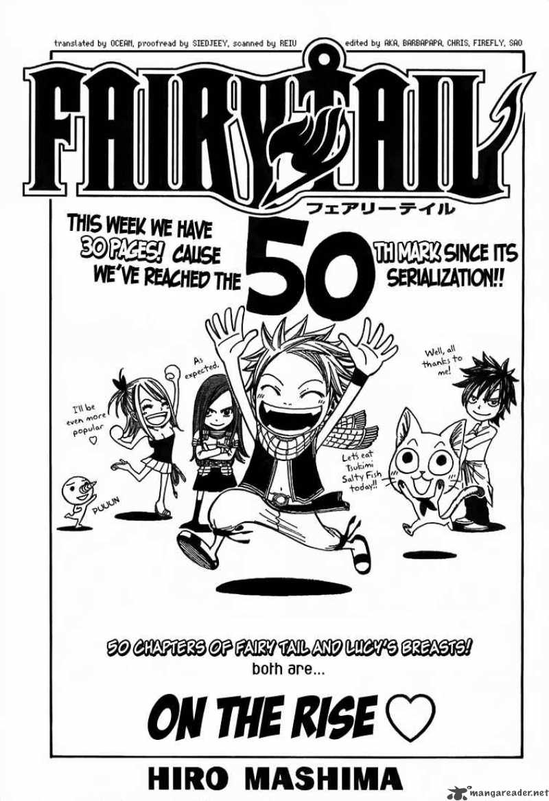 Fairy Tail Chapter 50 Page 1