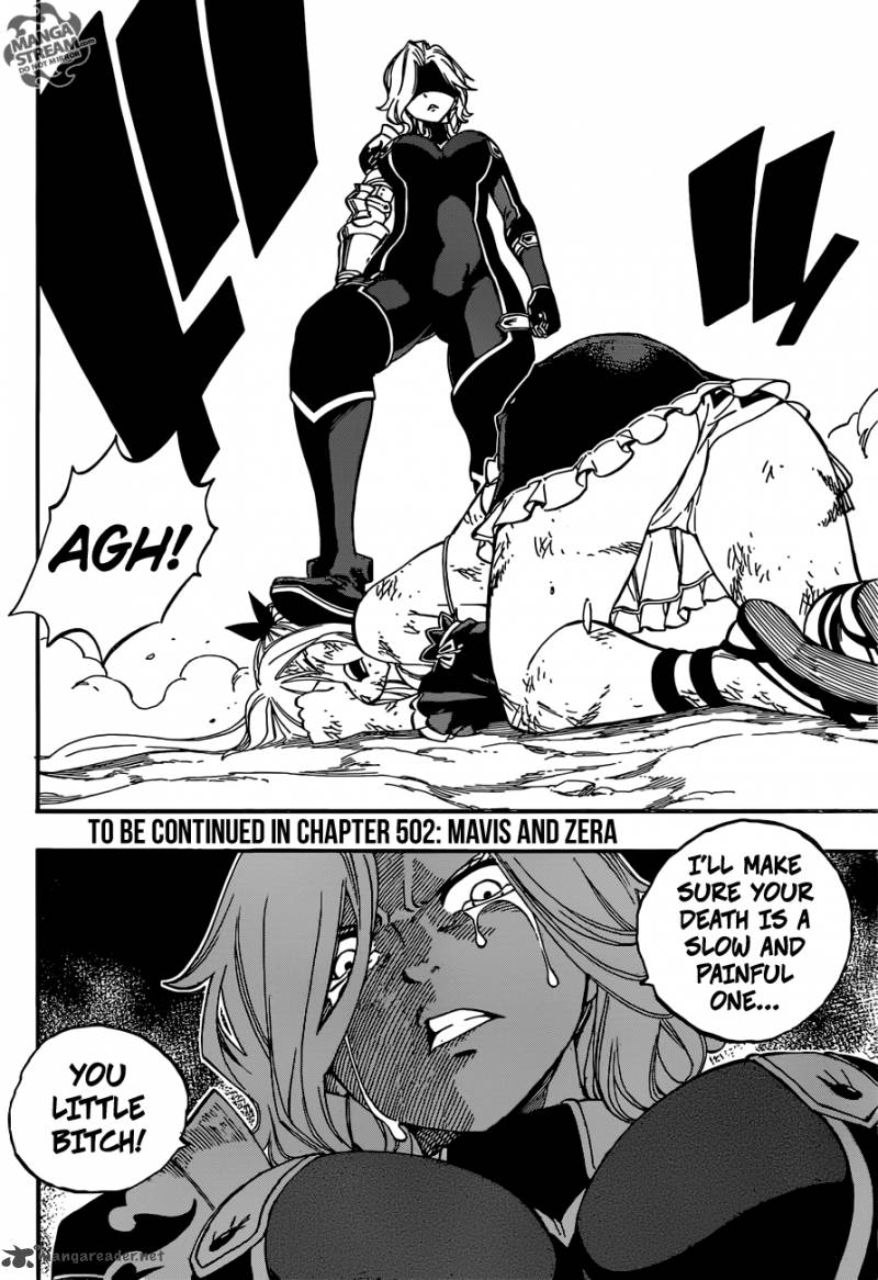 Fairy Tail Chapter 501 Page 22