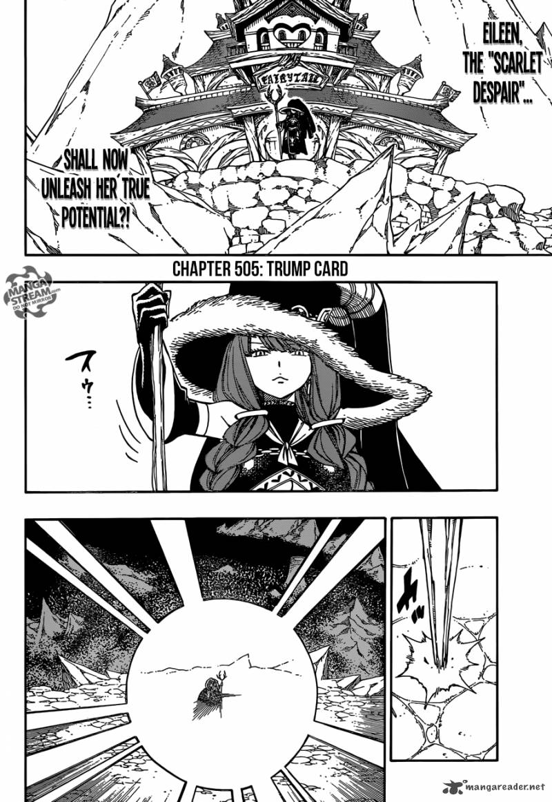 Fairy Tail Chapter 505 Page 4