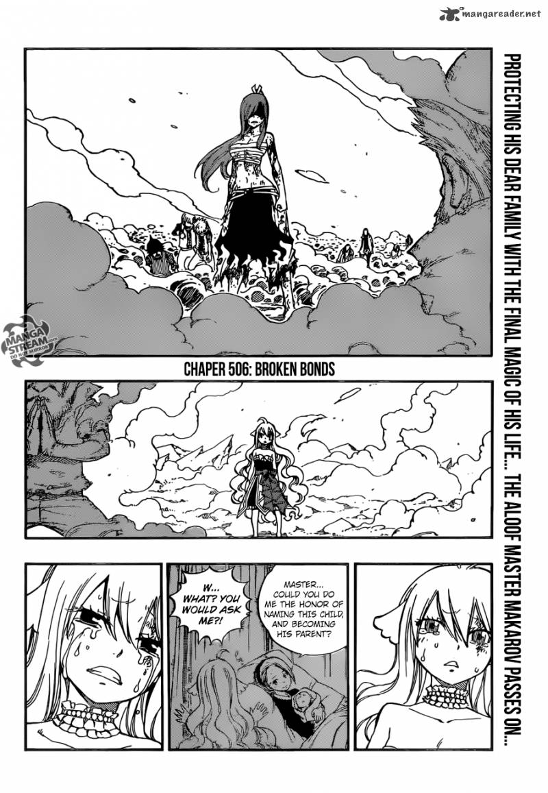 Fairy Tail Chapter 506 Page 4