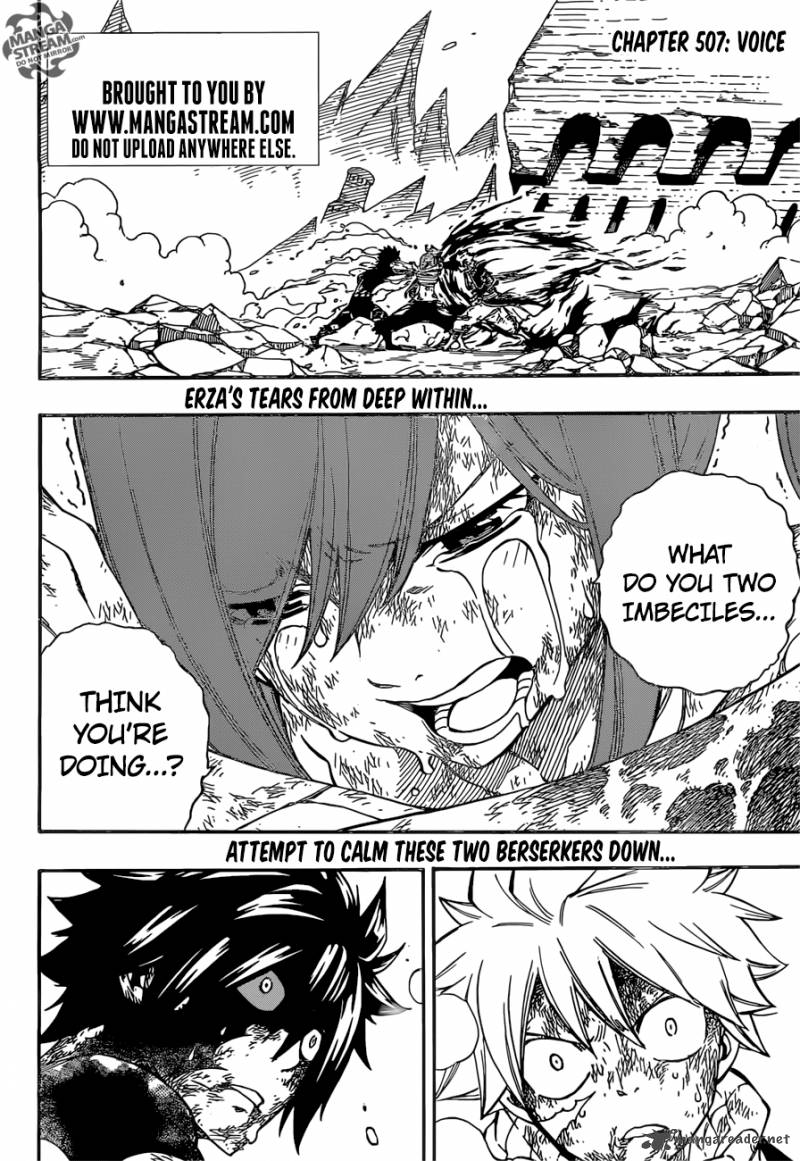 Fairy Tail Chapter 507 Page 4