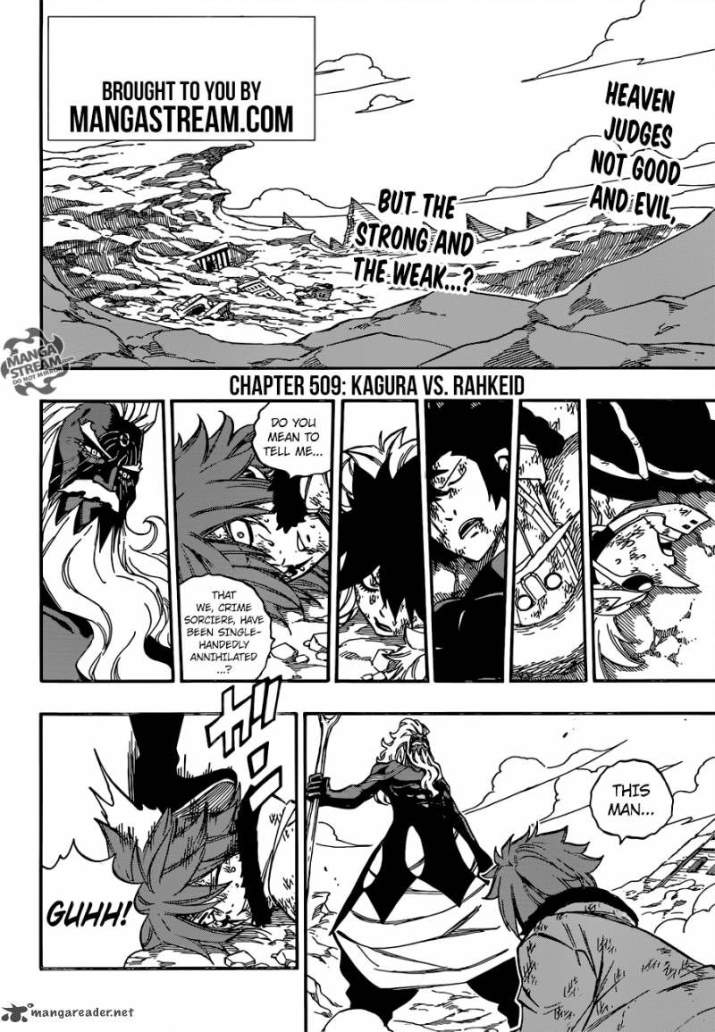 Fairy Tail Chapter 509 Page 4