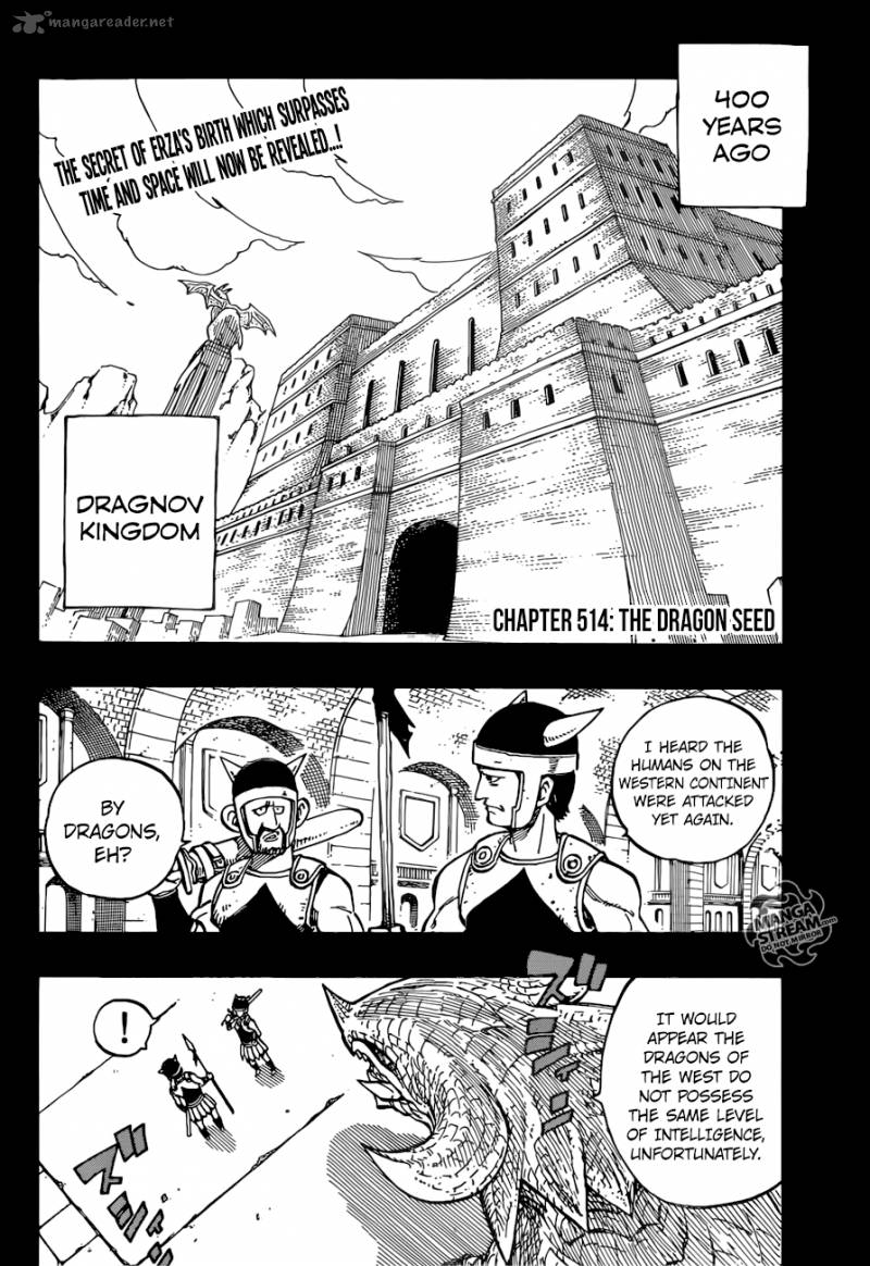 Fairy Tail Chapter 514 Page 4