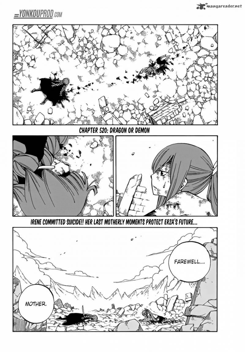 Fairy Tail Chapter 520 Page 2