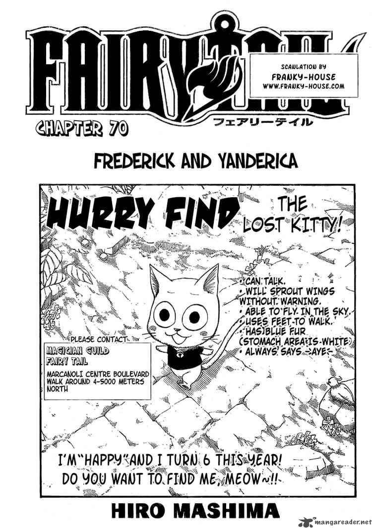 Fairy Tail Chapter 70 Page 1