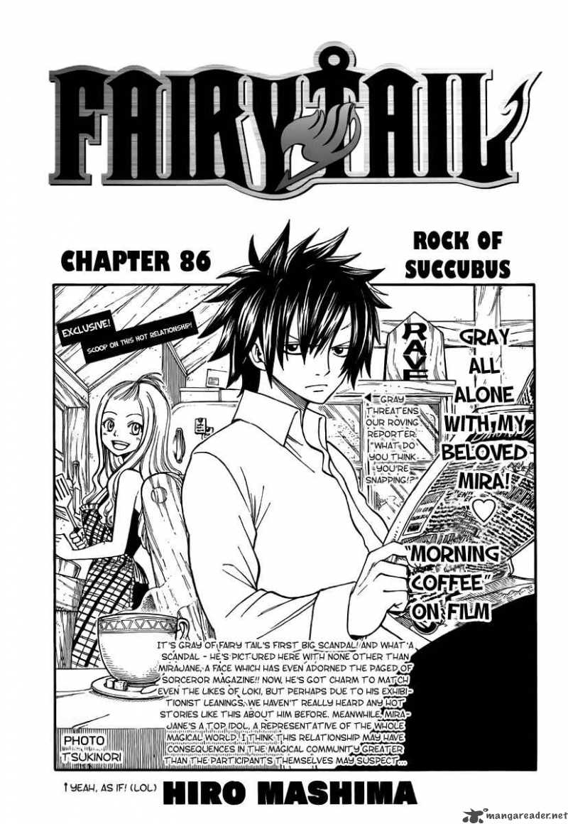 Fairy Tail Chapter 86 Page 2