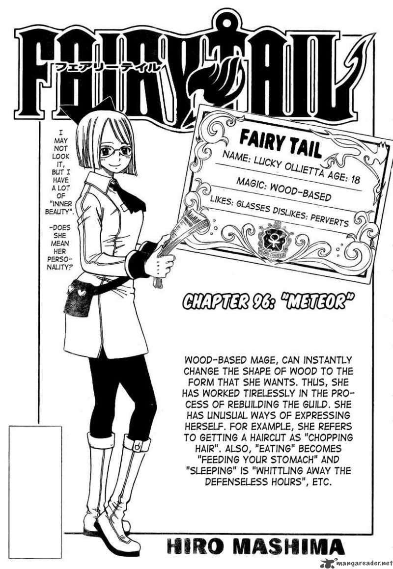 Fairy Tail Chapter 96 Page 1