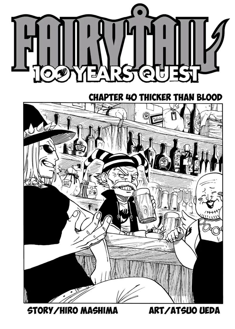 Fairy Tail 100 Years Quest Chapter 40 Page 1