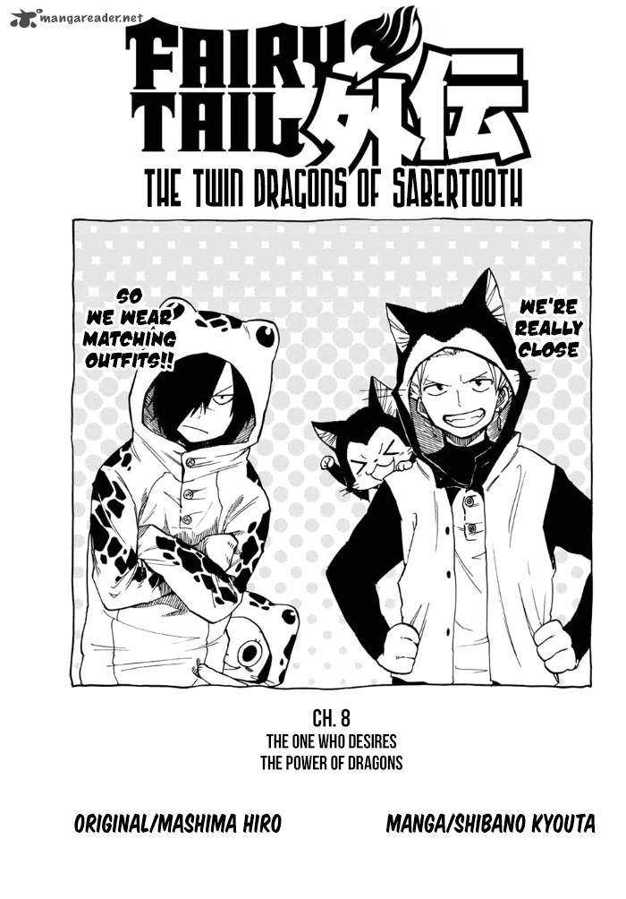 Fairy Tail Gaiden Kengami No Souryuu Chapter 8 Page 1