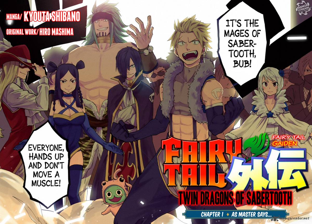 Fairy Tail Sabertooth Chapter 1 Page 2