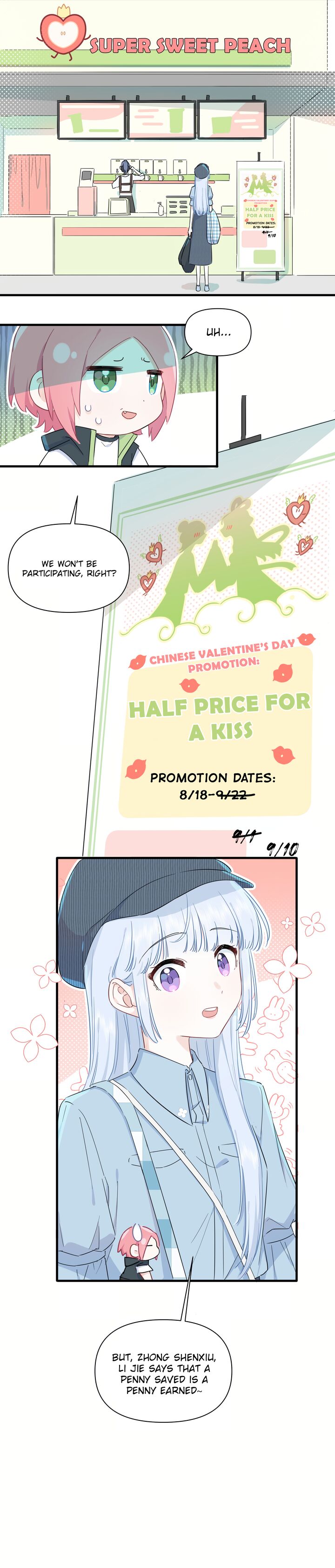 Falling In Love Gives Me Superpowers Chapter 14 Page 44