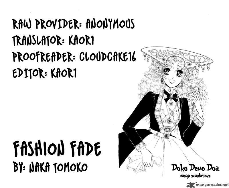 Fashion Fade Chapter 1 Page 1