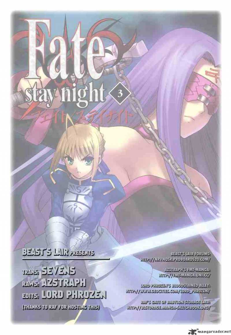 Fate Stay Night Chapter 12 Page 39
