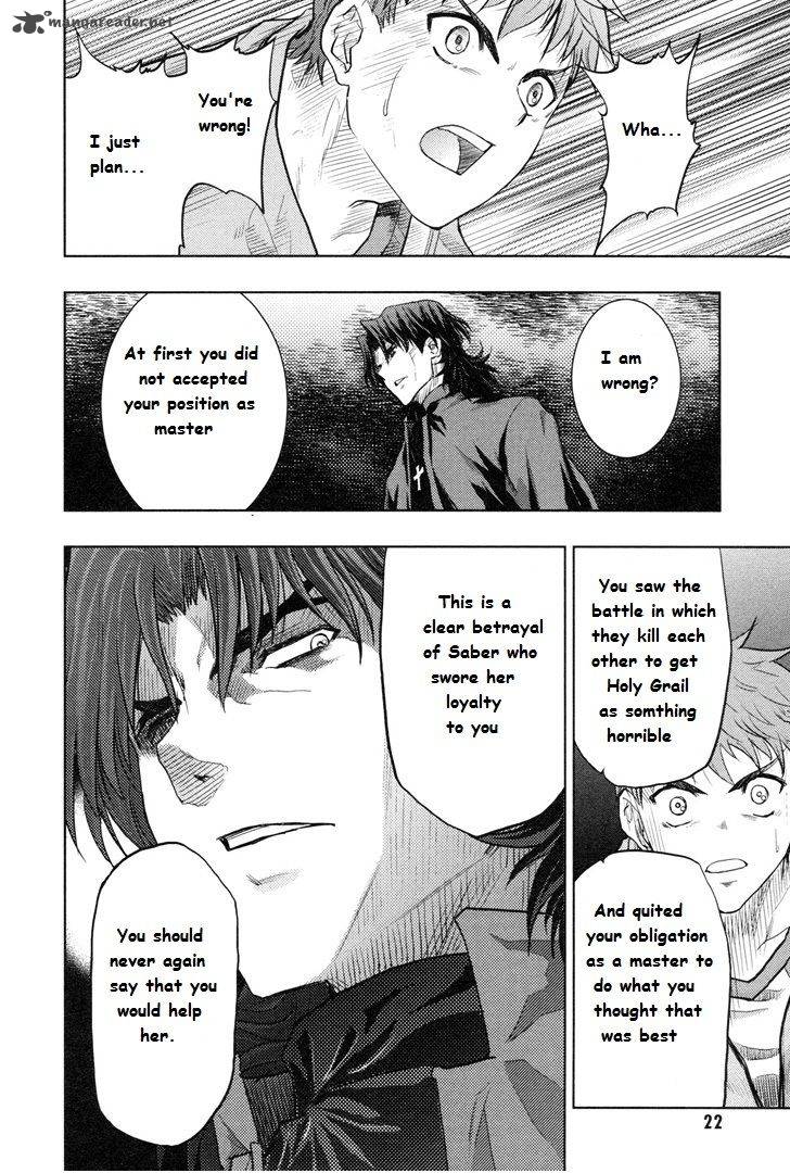 Fate Stay Night Chapter 39 Page 22