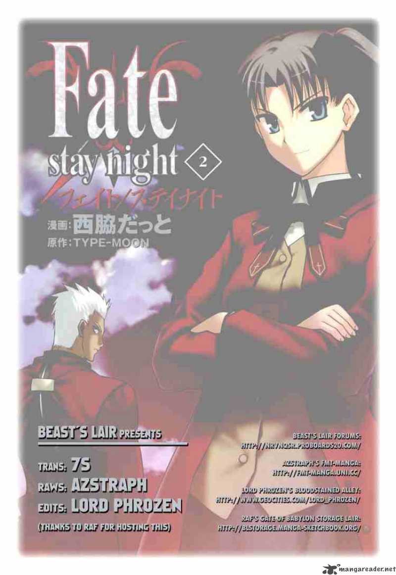 Fate Stay Night Chapter 7 Page 39