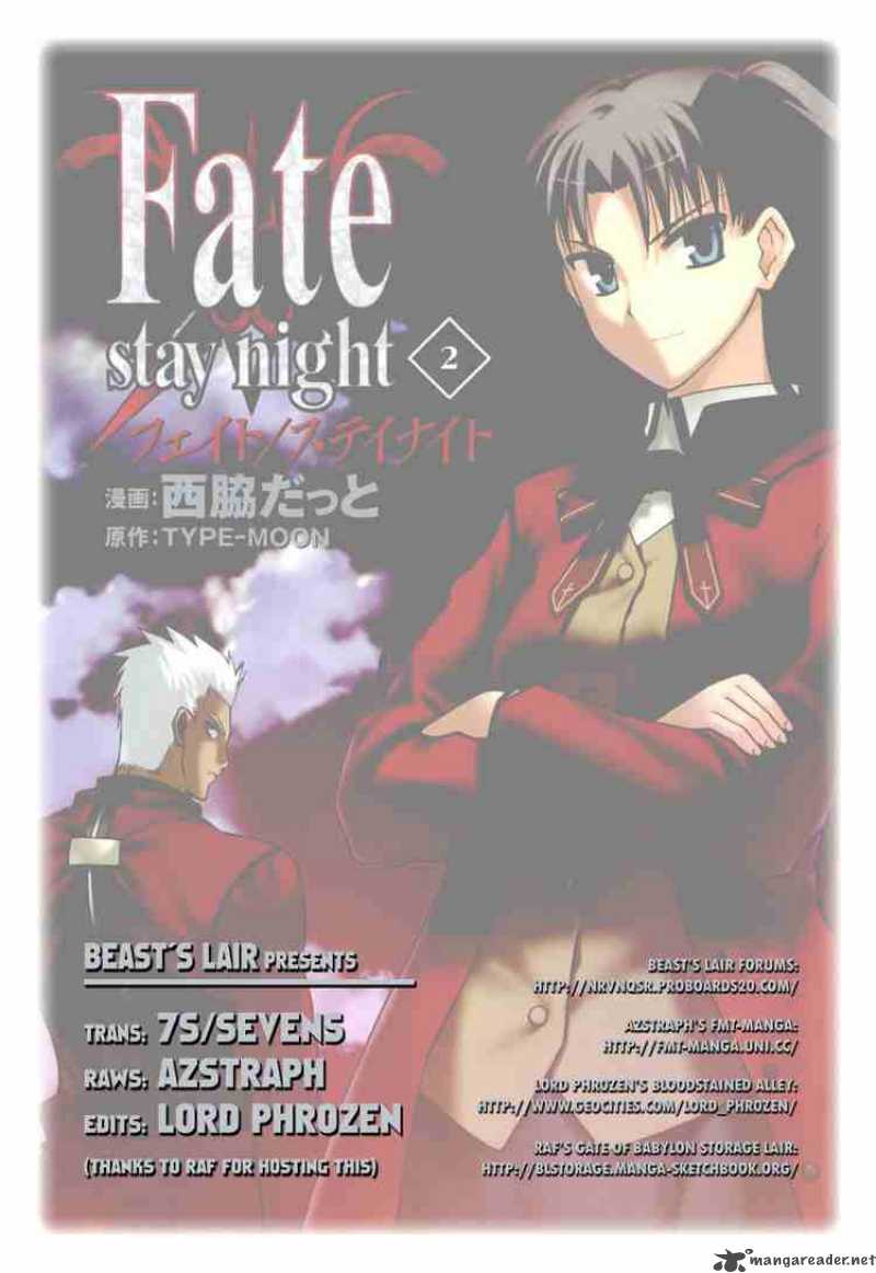 Fate Stay Night Chapter 8 Page 38