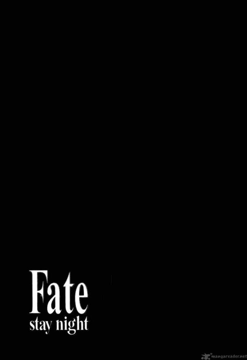 Fate Stay Night Chapter 9 Page 1