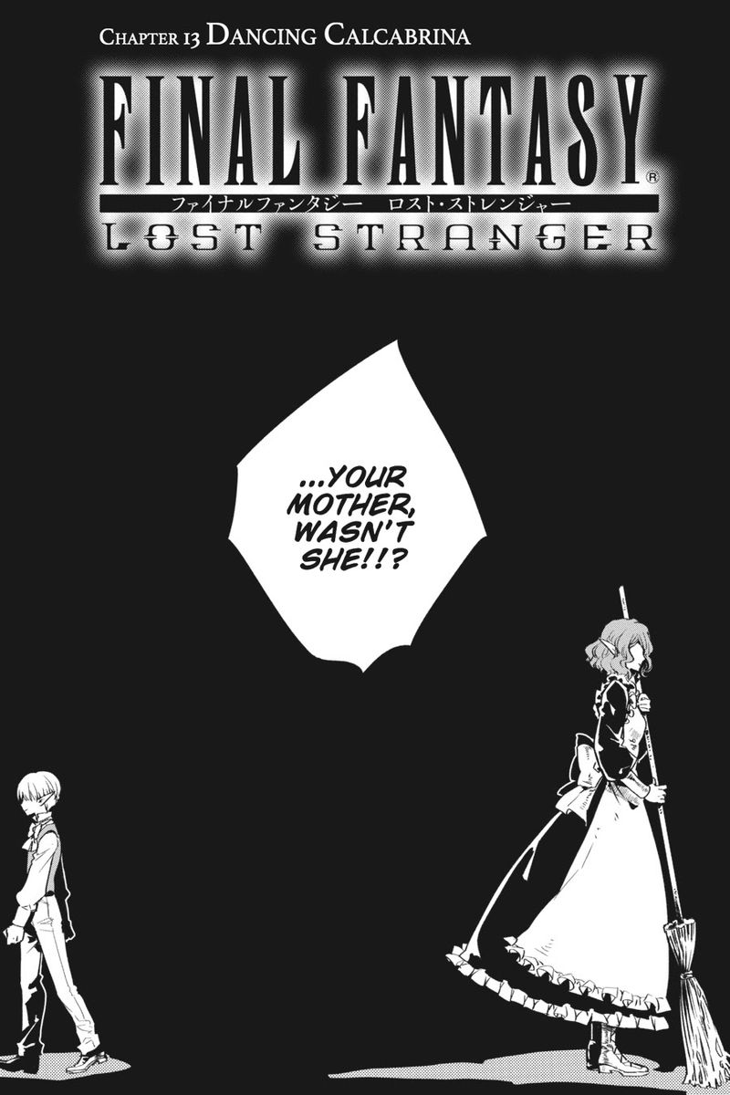 Final Fantasy Lost Stranger Chapter 13 Page 4