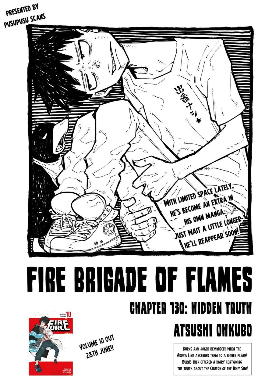 Fire Brigade Of Flames Chapter 130 Page 1
