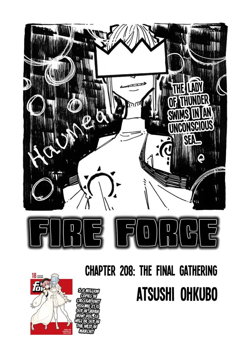 Fire Brigade Of Flames Chapter 208 Page 1