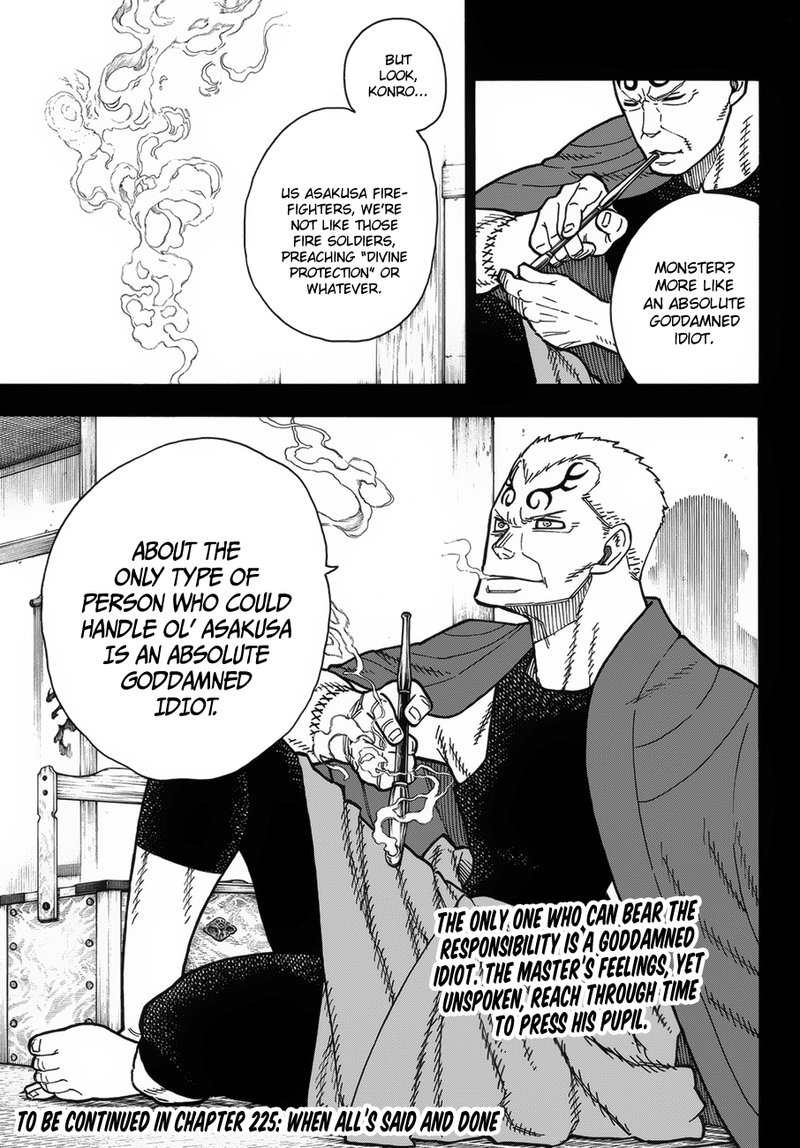 Fire Brigade Of Flames Chapter 225 Page 20