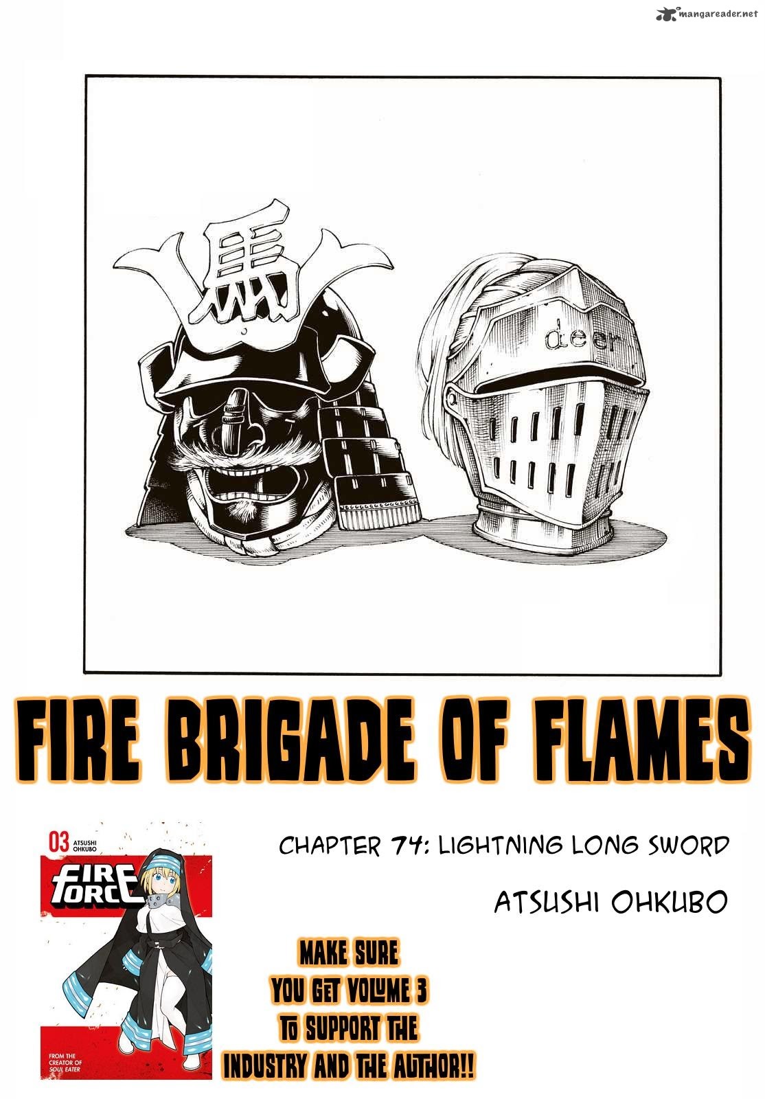 Fire Brigade Of Flames Chapter 74 Page 1