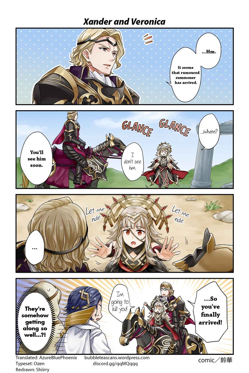 Fire Emblem Heroes Daily Lives Of The Heroes Chapter 4 Page 1
