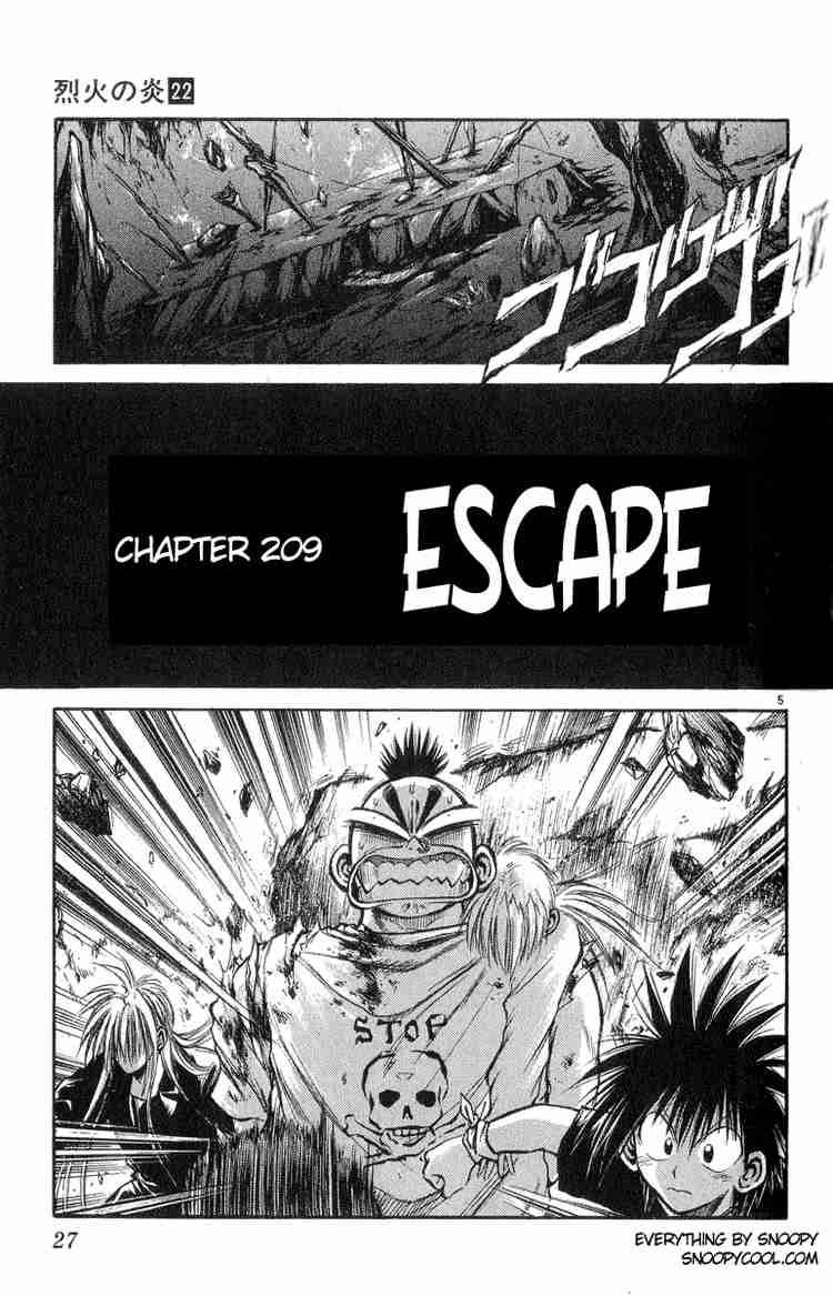 Flame Of Recca Chapter 209 Page 5