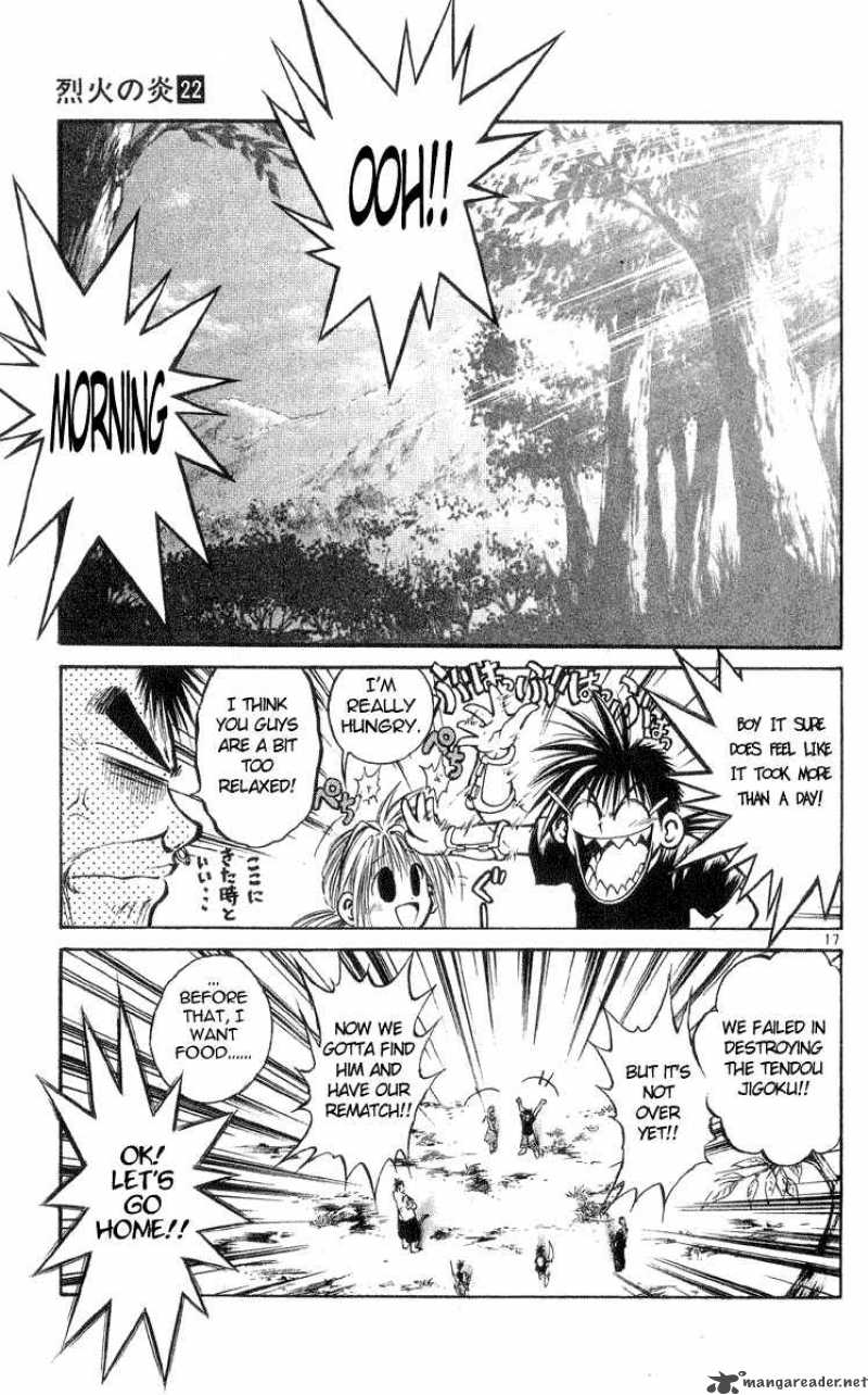 Flame Of Recca Chapter 211 Page 17