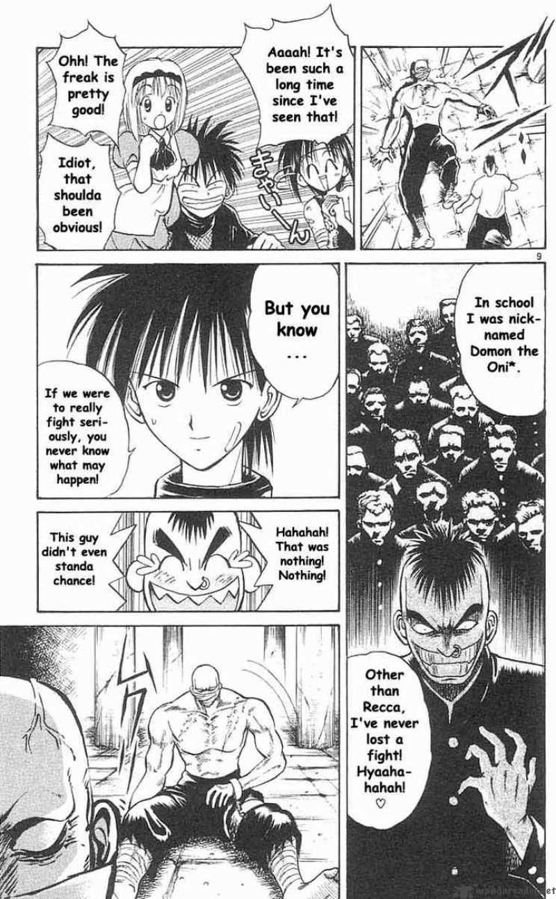 Flame Of Recca Chapter 26 Page 9