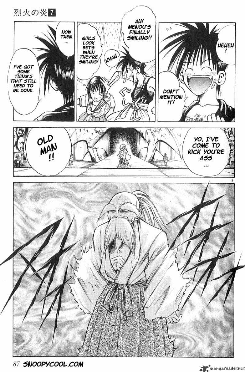 Flame Of Recca Chapter 64 Page 9